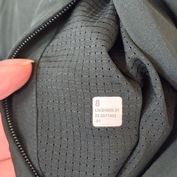 NWT!🍋🍋Lululemon Adapted State Track Jacket🍋🍋. Size 8. Rainforest Green. - Picture 12 of 13